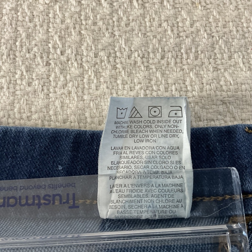 Lee Platinum Label Easy Fit Legging Jeans Dark Wash Women XL - Picture 5 of 11